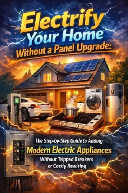 Electrify Your Home Without a Panel Upgrade: The Step-by-Step Guide to Adding Modern Electric Appliances Without Tripped Breakers or Costly Rewiring by J. Rhea