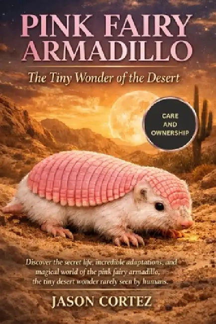 Pink Fairy Armadillo: The Tiny Wonder of the Desert: Discover the secret life, incredible adaptations, and magical world of the pink fairy armadillo, by Jason Cortez