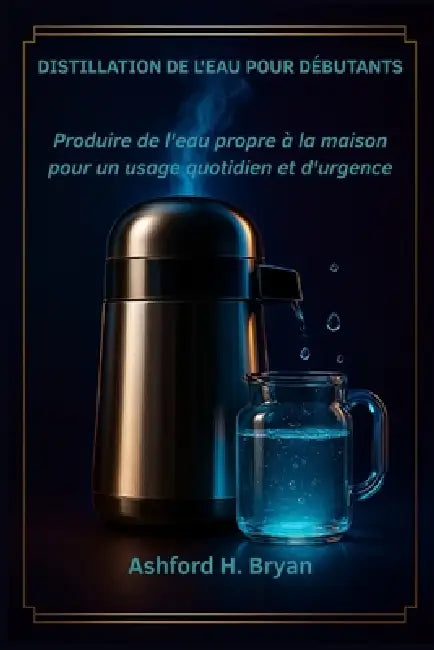 Distillation de l'eau pour débutants: Produire de l'eau propre à la maison pour un usage quotidien et d'urgence by Ashford H. Bryan