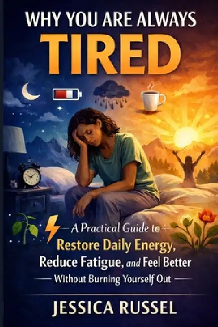 Why You're Always Tired: A Practical Guide to Restore Daily Energy, Reduce Fatigue, and Feel Better Without Burning Yourself Out by Jessica Russel
