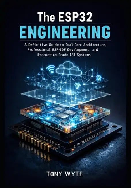 The ESP32 Engineering: A Definitive Guide to Dual-Core Architecture, Professional ESP-IDF Development, and Production-Grade IoT Systems by Tony Wyte