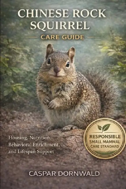 Chinese Rock Squirrel Care Guide: Housing, Nutrition, Behavioral Enrichment, and Lifespan Support by Caspar Dornwald