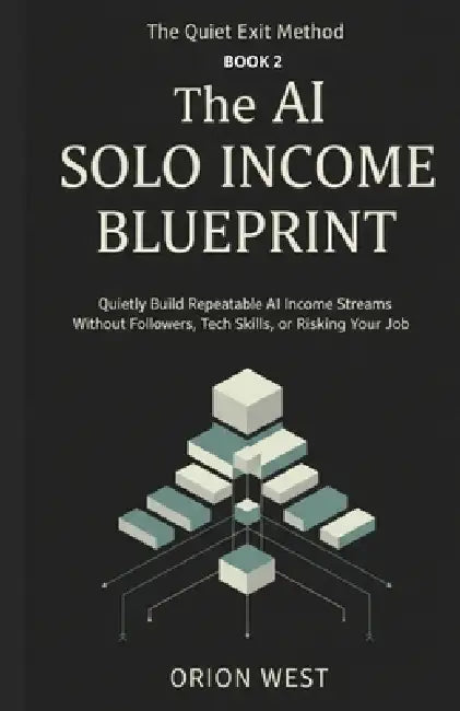 The AI Solo Income Blueprint: Quietly Build Repeatable AI Income Streams Without Followers, Tech Skills, or Risking Your Job by Orion West