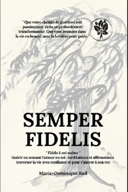 Semper Fidelis: Fidèle à soi-même, guérir en semant l'amour en soi: méditations et affirmations - traverser la vie avec confiance et pour s'ancrer à s by Marie-Dominique Rail
