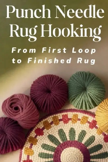 Punch Needle Rug Hooking: From First Loop to Finished Rug by Ferris Fletcher