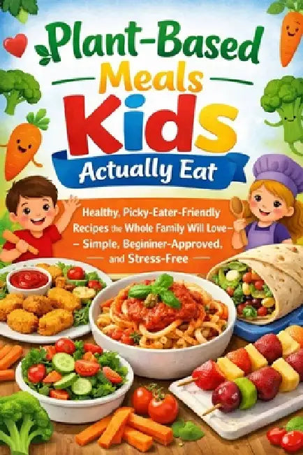 Plant-Based Meals Kids Actually Eat: Healthy, Picky-Eater-Friendly Recipes the Whole Family Will Love - Simple, Beginner-Approved, and Stress-Free by Andrew Nichols