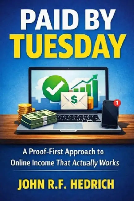 Paid By Tuesday: A Proof-First Approach to Online Income That Actually Works by John R. F. Hedrich