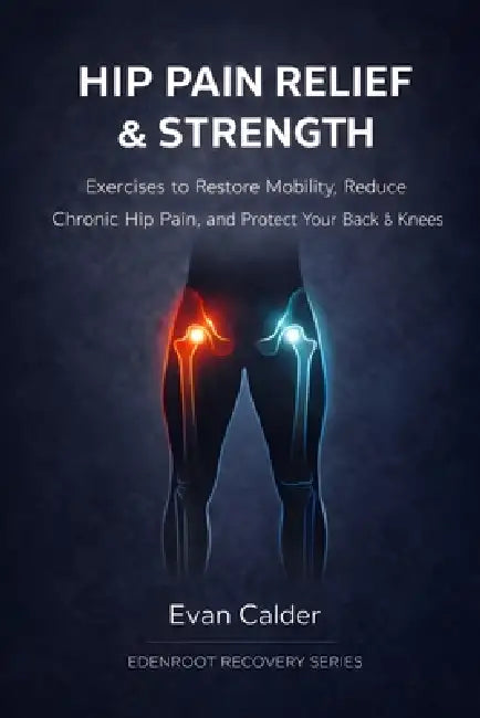 Hip Pain Relief & Strength: Exercises to Restore Mobility, Reduce Chronic Hip Pain, and Protect Your Back and Knees by Evan Calder
