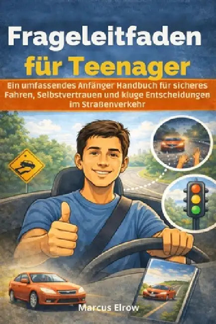 Frageleitfaden für Teenager: Ein umfassendes Anfänger Handbuch für sicheres Fahren, Selbstvertrauen und kluge Entscheidungen im Straßenverkehr by Marcus Elrow