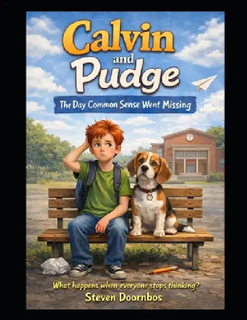 Calvin and Pudge, The Day Common Sense. Went Missing. A funny book about thinking for yourself: What happens when everyone stops thinking? by Steven Doornbos