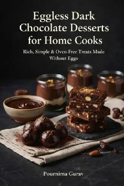 Eggless Dark Chocolate Desserts for Home Cooks: Rich, Simple & Oven-Free Treats Made Without Eggs by Pournima Gurav