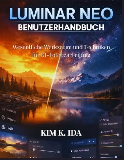 Luminar Neo Benutzerhandbuch: Wesentliche Werkzeuge und Techniken für KI-Fotobearbeitung by Kim K. Ida