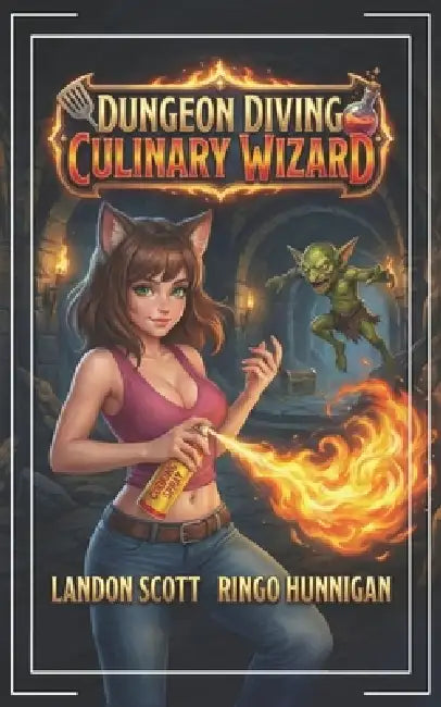 Dungeon Diving Culinary Wizard: A Humorous LitRPG Fantasy Adventure by Ringo Hunnigan, Landon Scott