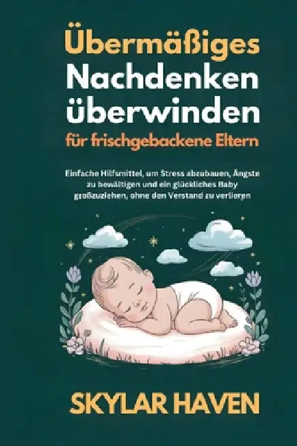 Übermäßiges Nachdenken überwinden für frischgebackene Eltern: Einfache Hilfsmittel, um Stress abzubauen, Ängste zu bewältigen und ein glückliches Baby by Skylar Haven