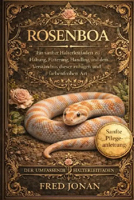 Rosenboa: Ein sanfter Halterleitfaden zu Haltung, Fütterung, Handling und dem Verständnis dieser ruhigen und farbenfrohen Art by Fred Jonan