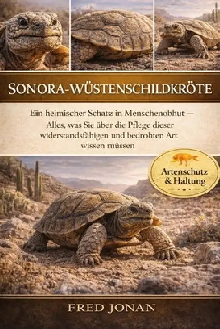 Sonora-Wüstenschildkröte: Ein heimischer Schatz in Menschenobhut - Alles, was Sie über die Pflege dieser widerstandsfähigen und bedrohten Art wissen m by Fred Jonan
