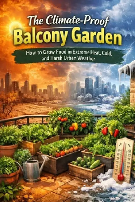 The Climate-Proof Balcony Garden: How to Grow Food in Extreme Heat, Cold, and Harsh Urban Weather by Tidiane Sane