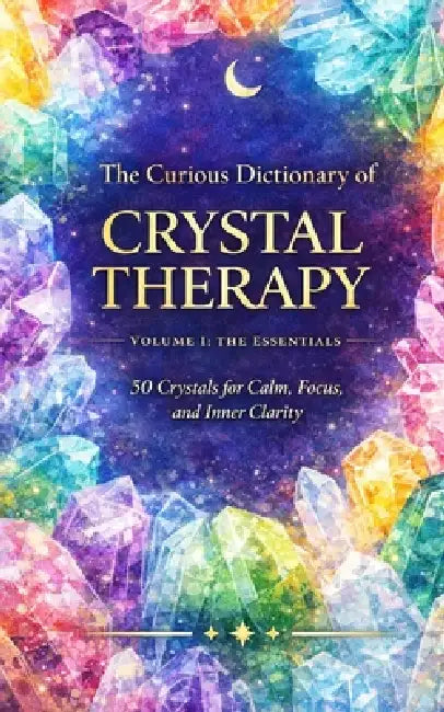 The Curious Dictionary of Crystal Therapy - Volume I: The Essentials: 50 Crystals for Calm, Focus, and Inner Clarity by Violeta Strimbeanu