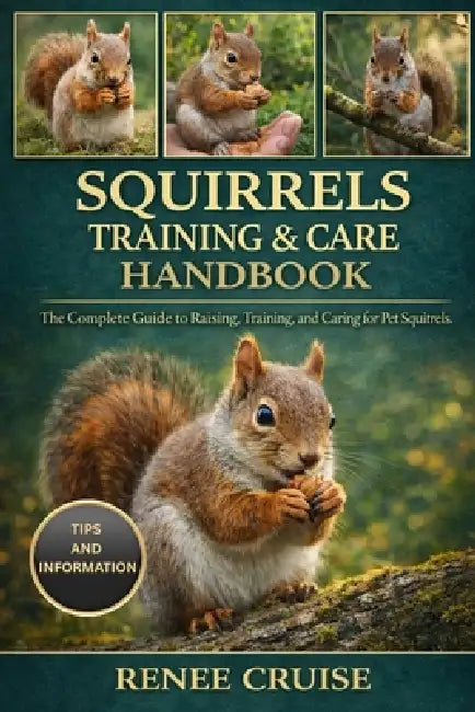 Squirrels Training & Care Handbook: The Complete Guide to Raising, Training, and Caring for Pet Squirrels. by Renee Cruise