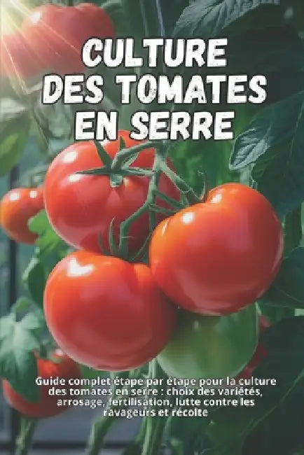 Culture des tomates en serre: Guide complet étape par étape pour la culture des tomates en serre: choix des variétés, arrosage, fertilisation, lutte c by Svitana