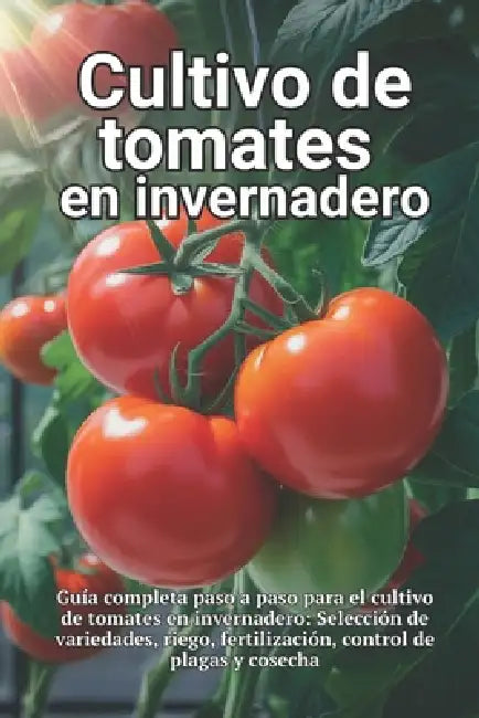 Cultivo de tomates en invernadero: Guía completa paso a paso para el cultivo de tomates en invernadero: Selección de variedades, riego, fertilización, by Svitana