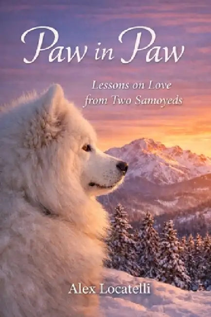 Paw In Paw With The Samoyed