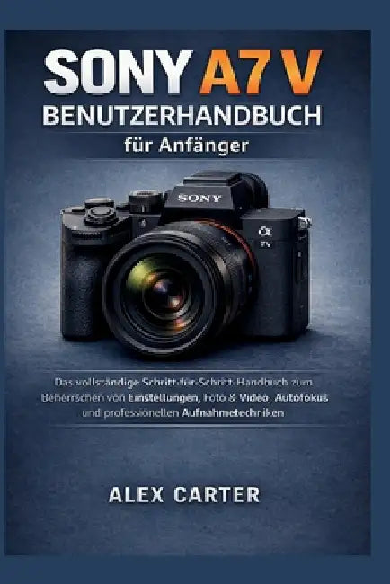 Sony A7 V Benutzerhandbuch für Anfänger: Das vollständige Schritt-für-Schritt-Handbuch zum Beherrschen von Einstellungen, Foto & Video, Autofokus und by Alex Carter