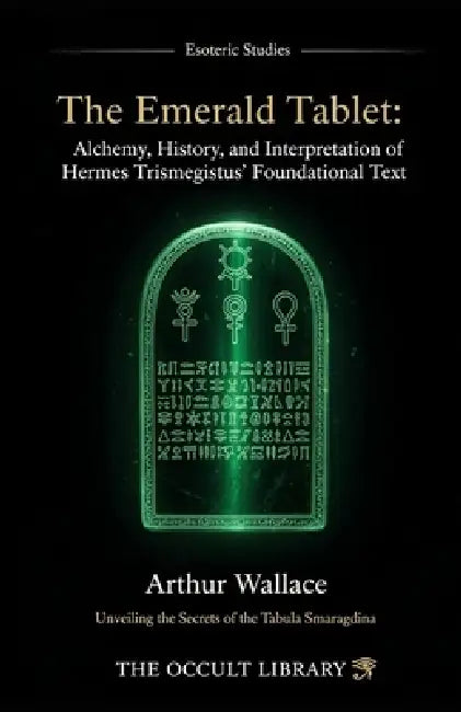 The Emerald Tablet: Alchemy, History, and Interpretation of Hermes Trismegistus' Foundational Text: Unveiling the Secrets of the Tabula Smaragdina by Arthur Wallace, The Occult Library