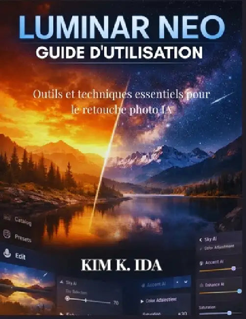 Guide d'Utilisation Luminar Neo: Outils et techniques essentiels pour le retouche photo IA by Kim K. Ida