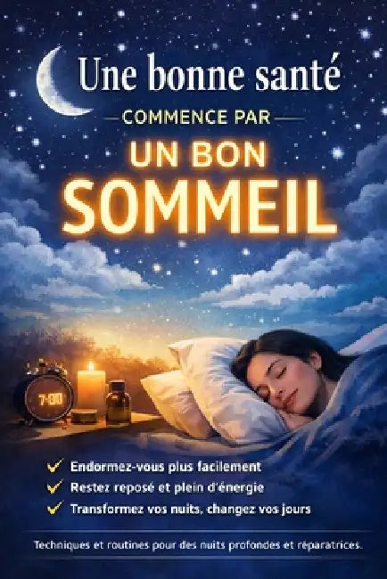 Une bonne santé commence par un bon sommeil: Techniques et routines pour s'endormir facilement, rester reposé et booster votre énergie au quotidien by Marie Spoelhout