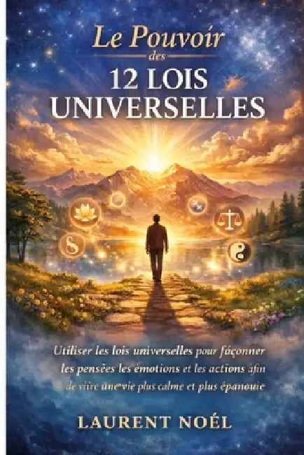 Le pouvoir des 12 lois universelles: Utiliser les lois universelles pour façonner ses pensées, ses émotions et ses actions et mener une vie plus serei by Laurent Noél