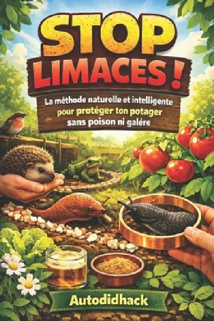 Stop Limaces ! La méthode naturelle et intelligente pour protéger ton potager sans poison ni galère by Autodidhack Filipandco
