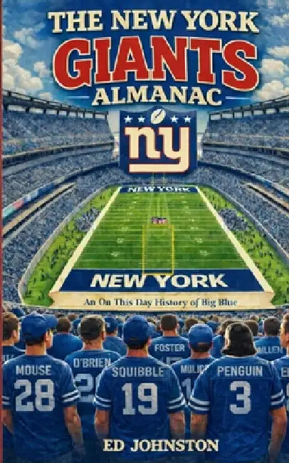 The New York Giants Almanac: An on this Day History of Big Blue by Ed Johnston