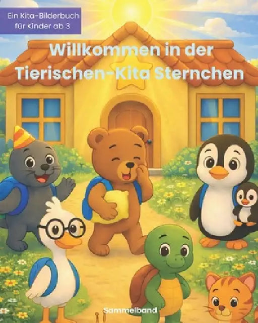 Willkommen in der Tierischen-Kita Sternchen: Die schönsten Geschichten aus der Tierischen-Kita: Sechs Bilderbücher in einem Band by Dennis Büscher