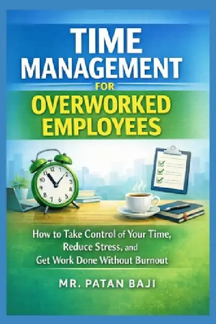 Time Management for Overworked Employees: How to Take Control of Your Time, Reduce Stress, and Get Work Done Without Burnout by Patan Baji