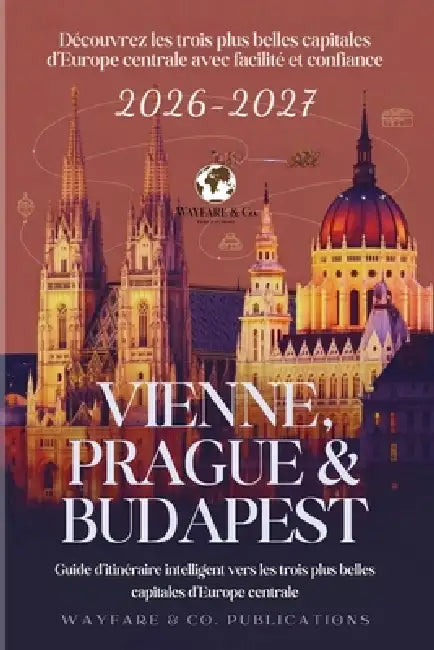 Vienne, Prague & Budapest 2026-2027 (French Edition): Guide d'itinéraire intelligent vers les trois plus belles capitales d'Europe centrale by Wayfare And Co Publications