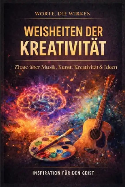 Weisheiten der Kreativität: 120 Zitate mit Reflexionsseiten über Musik, Kunst, Ideen und Kreativität by Gino Frank Steinhauer