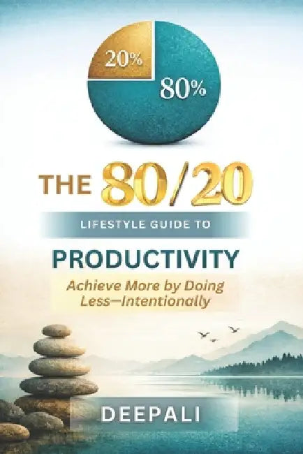 The 80/20 Lifestyle Guide to Productivity: How to Achieve More with Less Effort, Eliminate Burnout, and Design a Focused, High-Impact Life by Deepali