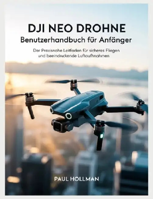 DJI Neo Drohne - Benutzerhandbuch für Anfänger: Der praxisnahe Leitfaden für sicheres Fliegen und beeindruckende Luftaufnahmen by Paul Hollman