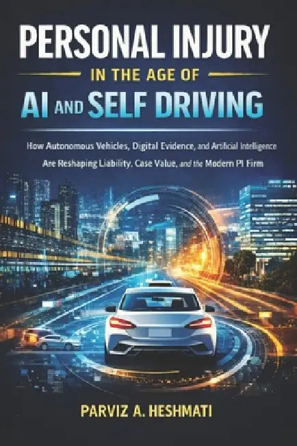 Personal Injury in the Age of AI and Self Driving: How Autonomous Vehicles, Digital Evidence, and Artificial Intelligence Are Reshaping Liability, Cas by Parviz Aaron Heshmati