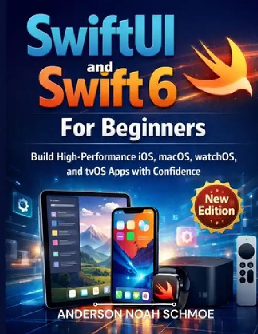 SwiftUI and Swift 6 For Beginners: Build High-Performance iOS, macOS, watchOS, and tvOS Apps with Confidence by Anderson Noah Schmoe