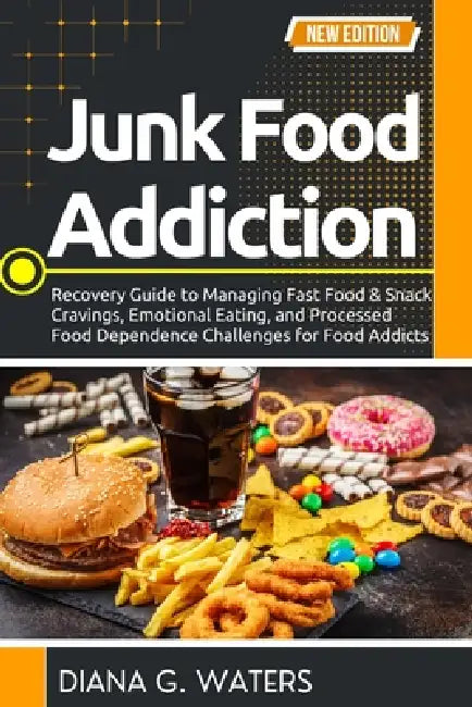 Junk Food Addiction: Recovery Guide to Managing Fast Food & Snack Cravings, Emotional Eating, and Processed Food Dependence Challenges for Food Addict by Diana G. Waters