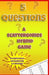 5 Questions: A Scattergories hybrid game by Cliffcographics 