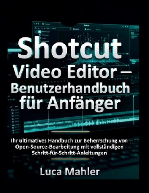 Shotcut Video Editor - Benutzerhandbuch für Anfänger: Ihr ultimatives Handbuch zur Beherrschung von Open-Source-Bearbeitung mit vollständigen Schritt- by Luca Mahler