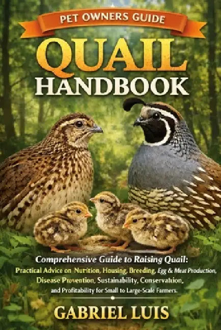 Quail Handbook: Comprehensive Guide to Raising Quail: Practical Advice on Nutrition, Housing, Breeding, Egg and Meat Production, Disease Prevention, S by Gabriel Luis