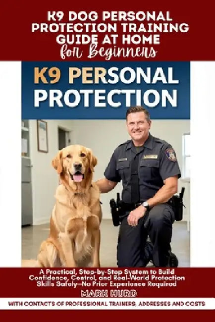 K9 Dog Personal Protection Training Guide at Home for Beginners: A Practical, Step-by-Step System to Build Confidence, Control, and Real-World Protect by Mark Hurd