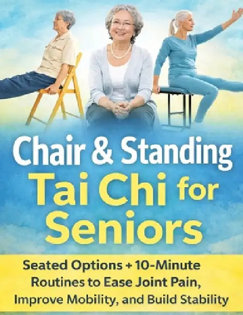 Chair & Standing Tai Chi for Seniors: Seated Options + 10-Minute Routines to Ease Joint Pain, Improve Mobility, and Build Stability by Tai Chi Vital Steps