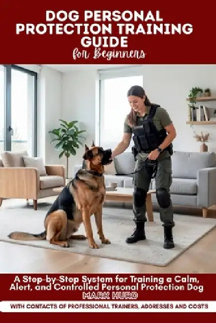 Dog Personal Protection Training Guide for Beginners: A Step-by-Step System for Training a Calm, Alert, and Controlled Personal Protection Dogs by Mark Hurd