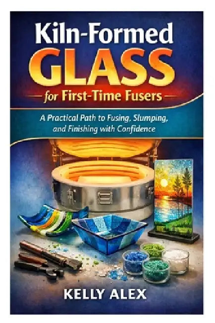Kiln-Formed Glass for First-Time Fusers: A Practical Path to Fusing, Slumping, and Finishing with Confidence by Kelly Alex