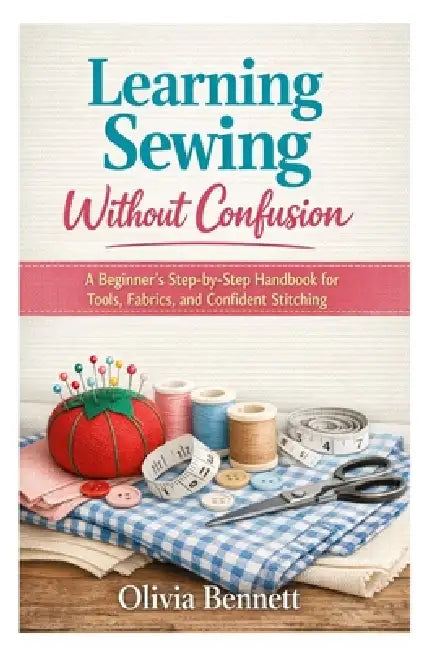 Learning Sewing Without Confusion: A Beginner's Step-by-Step Handbook for Tools, Fabrics, and Confident Stitching by Olivia Bennett